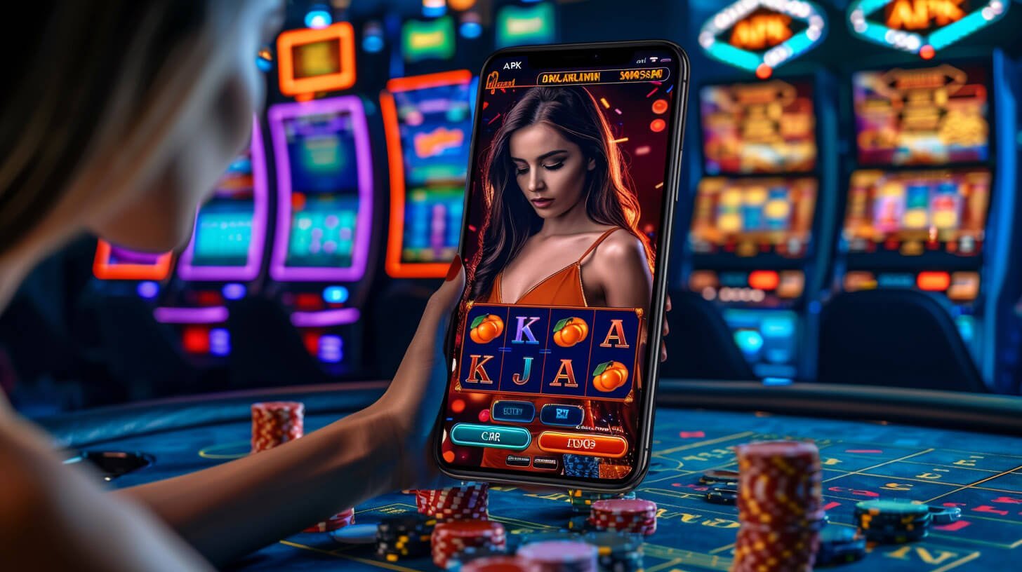 Mobile slot entertainment interface with privacy and safety reminders
